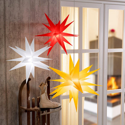 3D XXL LED Star Window Light (60cm) - Warm Glow