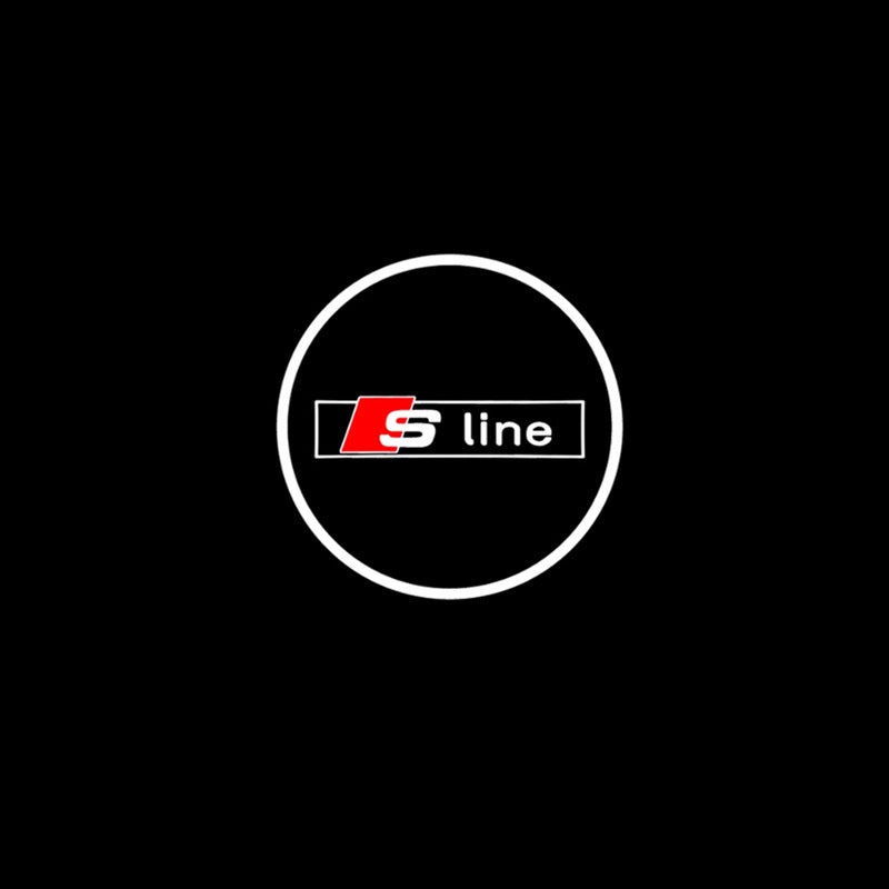 Applicable to Audi Welcome Lights A1 A3 A5 A7 Q3 Q5 Q7 Q8 A4L/A6L Door Projection LED Decoration Light Modification