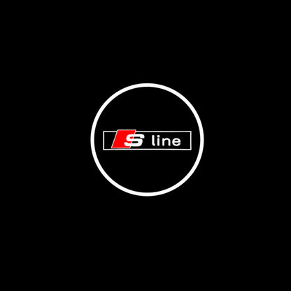 Applicable to Audi Welcome Lights A1 A3 A5 A7 Q3 Q5 Q7 Q8 A4L/A6L Door Projection LED Decoration Light Modification