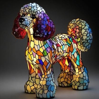 Elegant Cat Statue LED Decorative Light