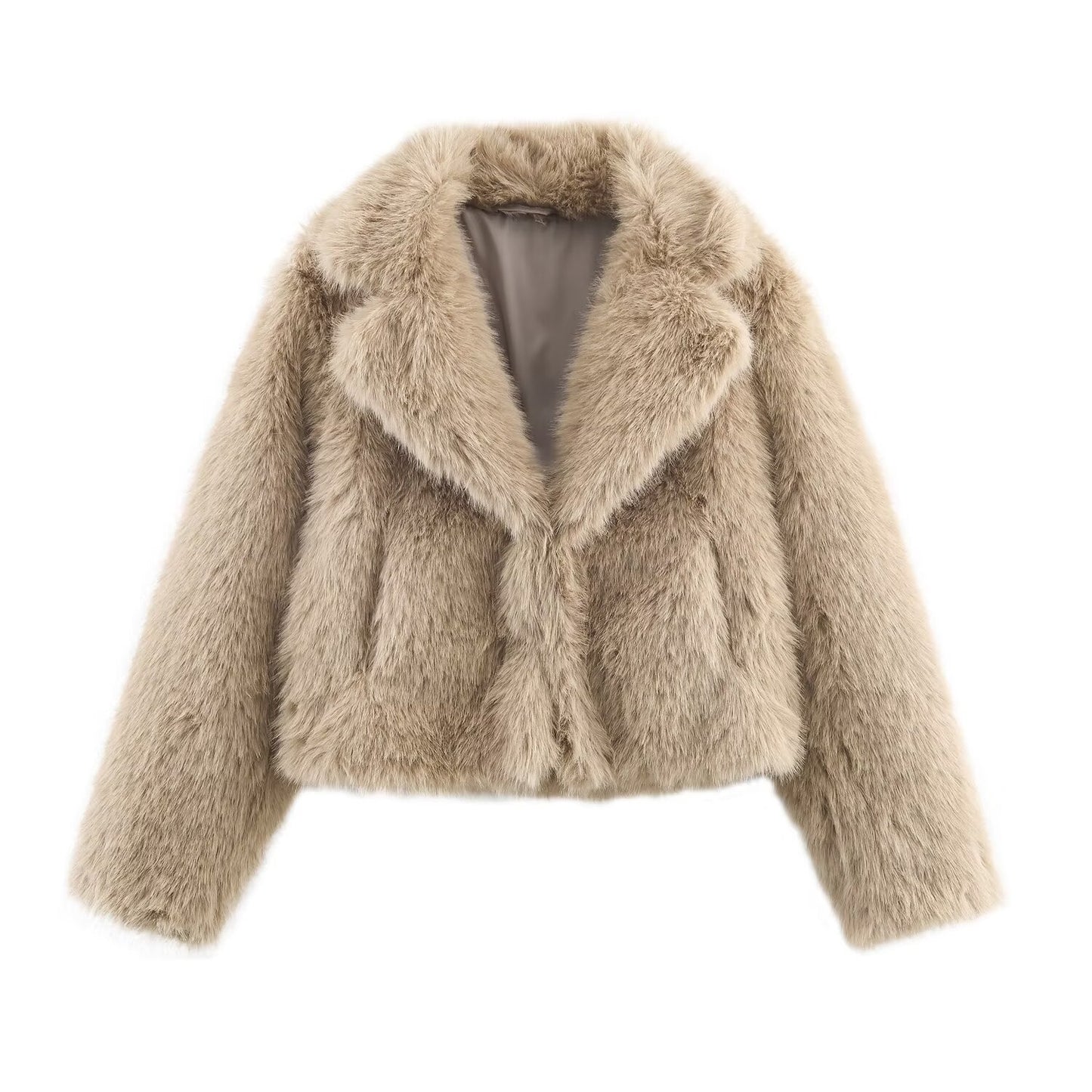 Luxury Faux Fur Jacket XS/S/M/L