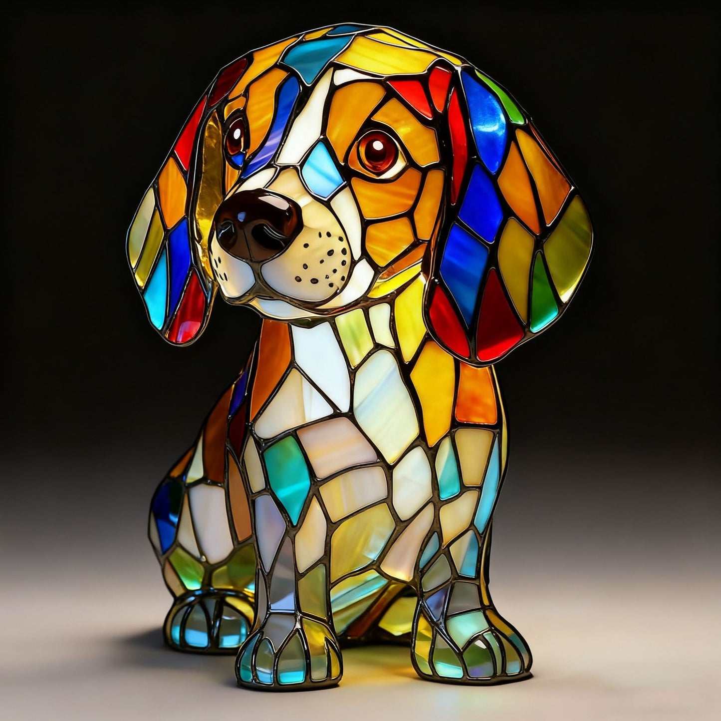 Elegant Cat Statue LED Decorative Light