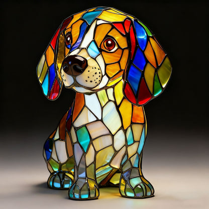 Elegant Cat Statue LED Decorative Light