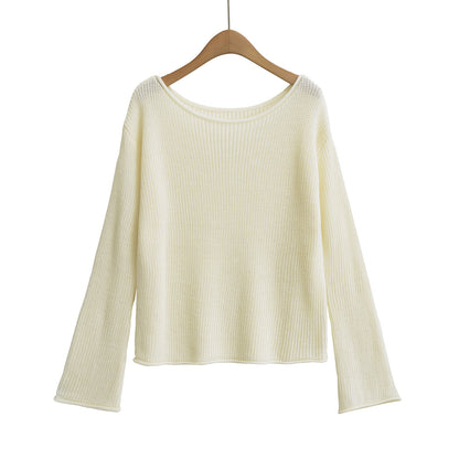 Stlylish One Shoulder Sweater
