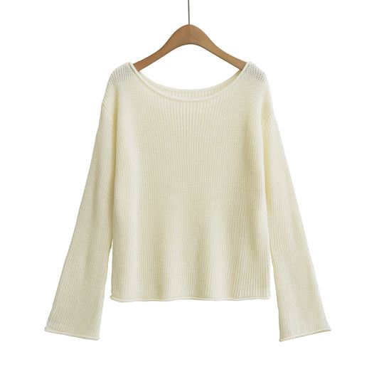 Stlylish One Shoulder Sweater