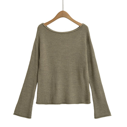 Stlylish One Shoulder Sweater