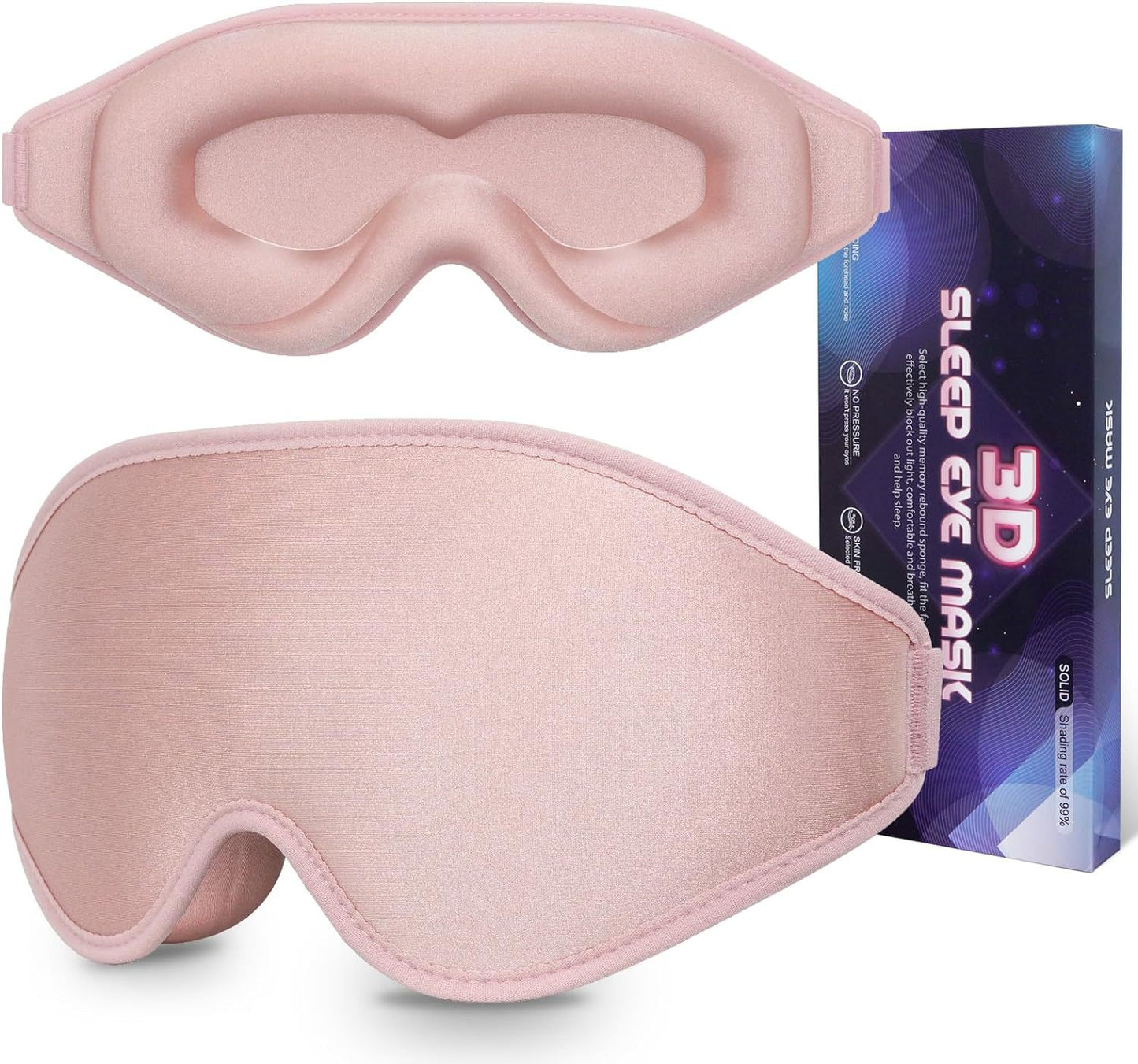 3D sleep blackout eye mask
