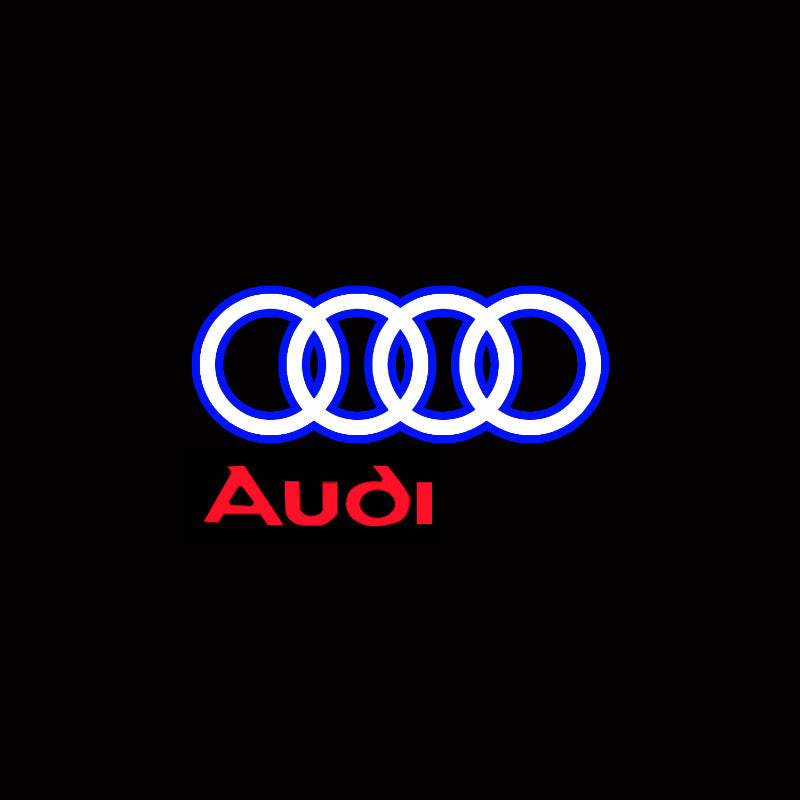 Applicable to Audi Welcome Lights A1 A3 A5 A7 Q3 Q5 Q7 Q8 A4L/A6L Door Projection LED Decoration Light Modification