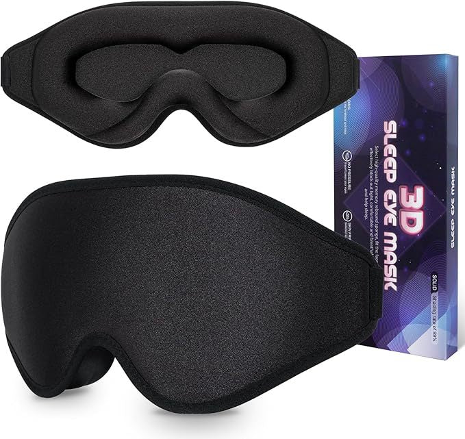 3D sleep blackout eye mask