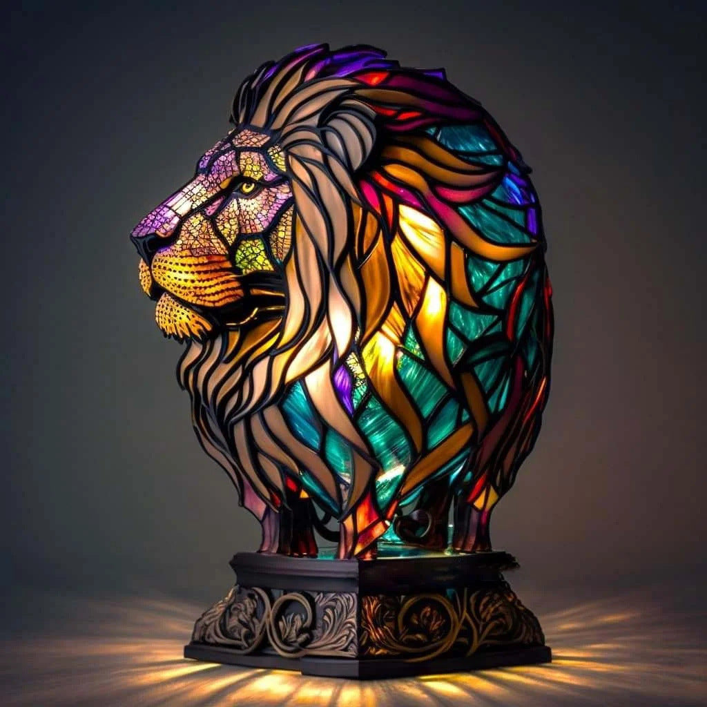 Elegant Cat Statue LED Decorative Light