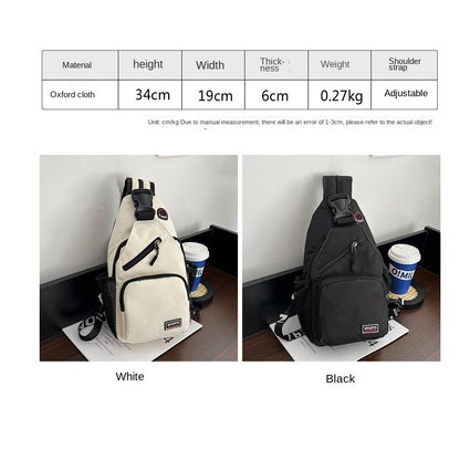 19*6*34CM Snoopy Cartoon Print Large Capacity Backpack Shoulder Bag Chest Crossbody Bag