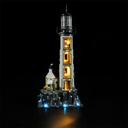 Compatible with LEGO 21335 electric lighthouse building blocks, LED lighting, creative IDEAS splicing lights