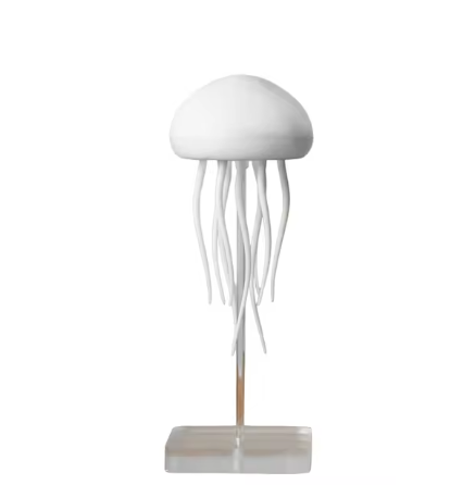 Voice-controlled jellyfish lamp atmosphere lamp night lamp smart tentacles full color gradient built-in battery