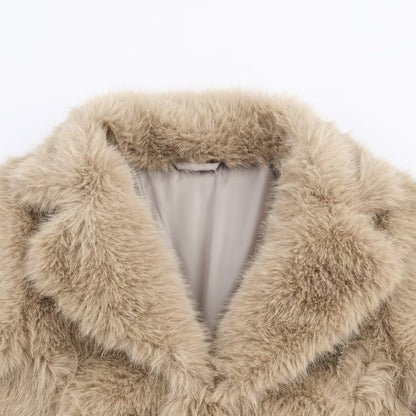 Luxury Faux Fur Jacket XS/S/M/L